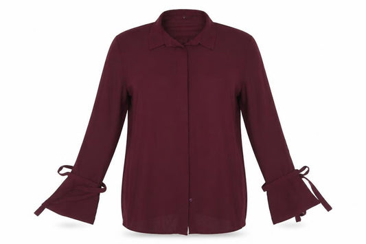 Womens UK Size 14 Very Purple Basic Blouse