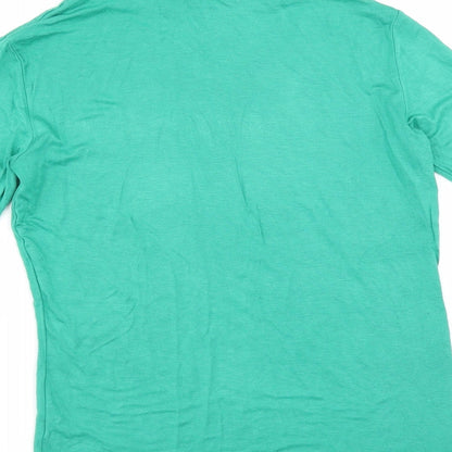 George Womens Green   Basic T-Shirt Size 8
