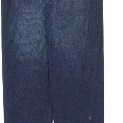 Savannah Miller Womens Blue  Denim Skinny Jeans Size 8 L30 in - distressed