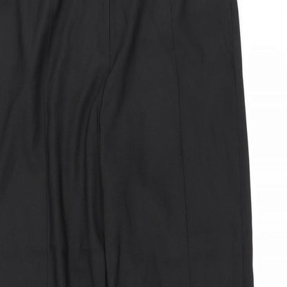 Womens UK Size 8 PRETTYLITTLETHING Regular Fit  Black Trousers