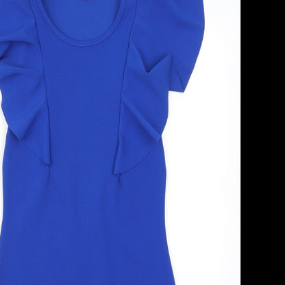 Boohoo Womens Blue   Mini  Size 10