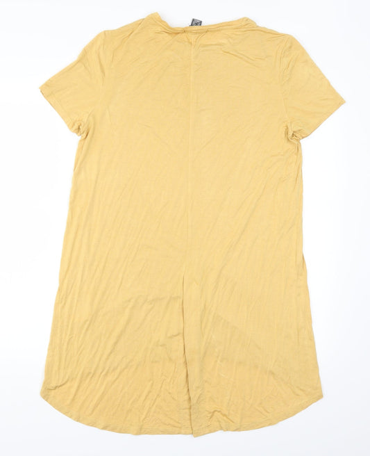 Primark Womens Beige   Basic T-Shirt Size 10