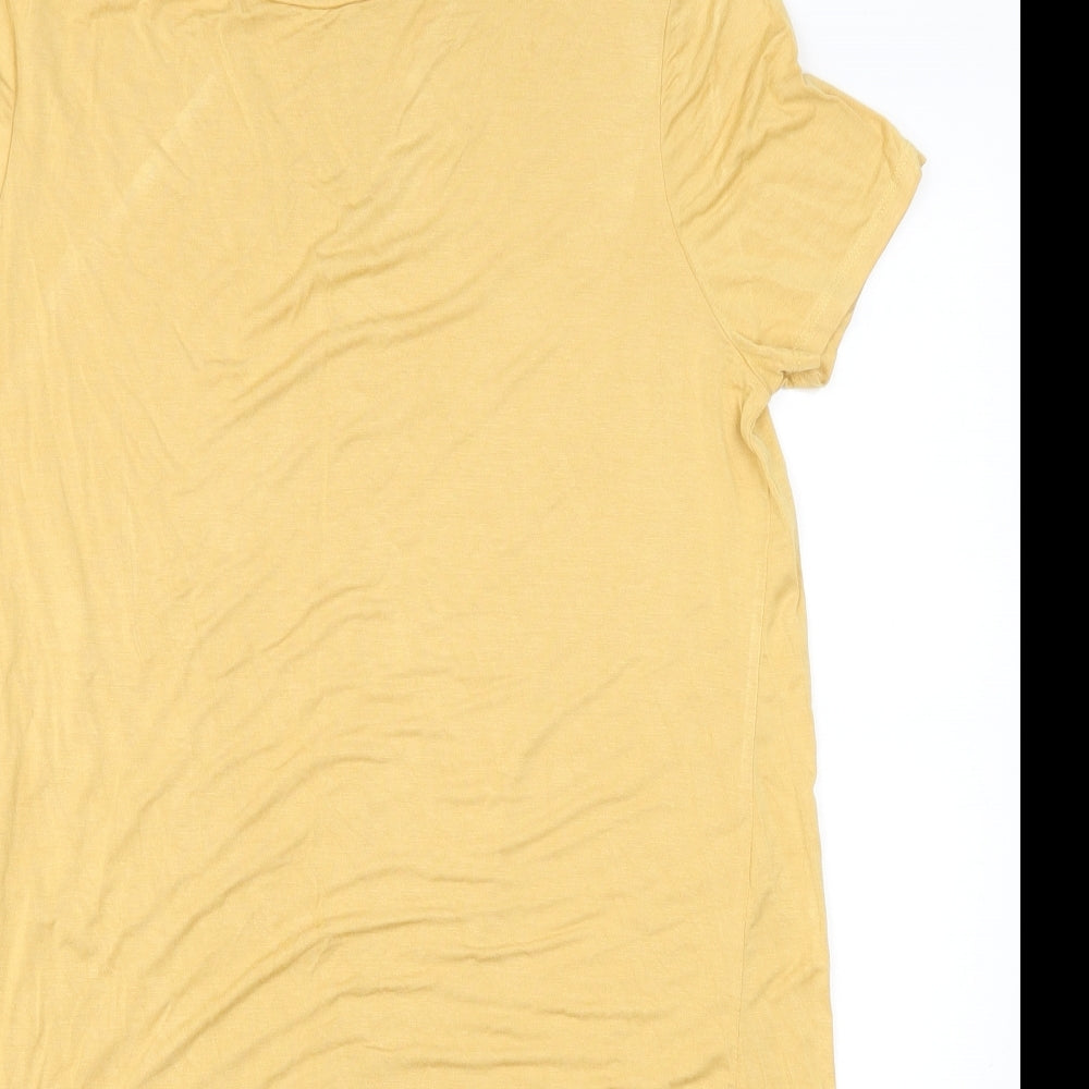 Primark Womens Beige   Basic T-Shirt Size 10