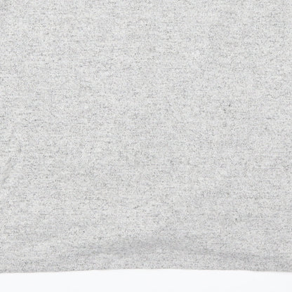 Lipsy Womens Grey Solid  Top Pyjama Top Size 18  - Twist Front