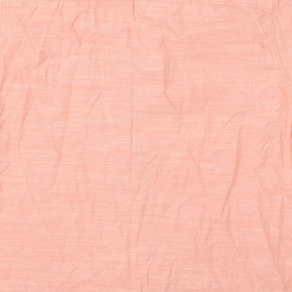 George Mens Pink    Button-Up Size L