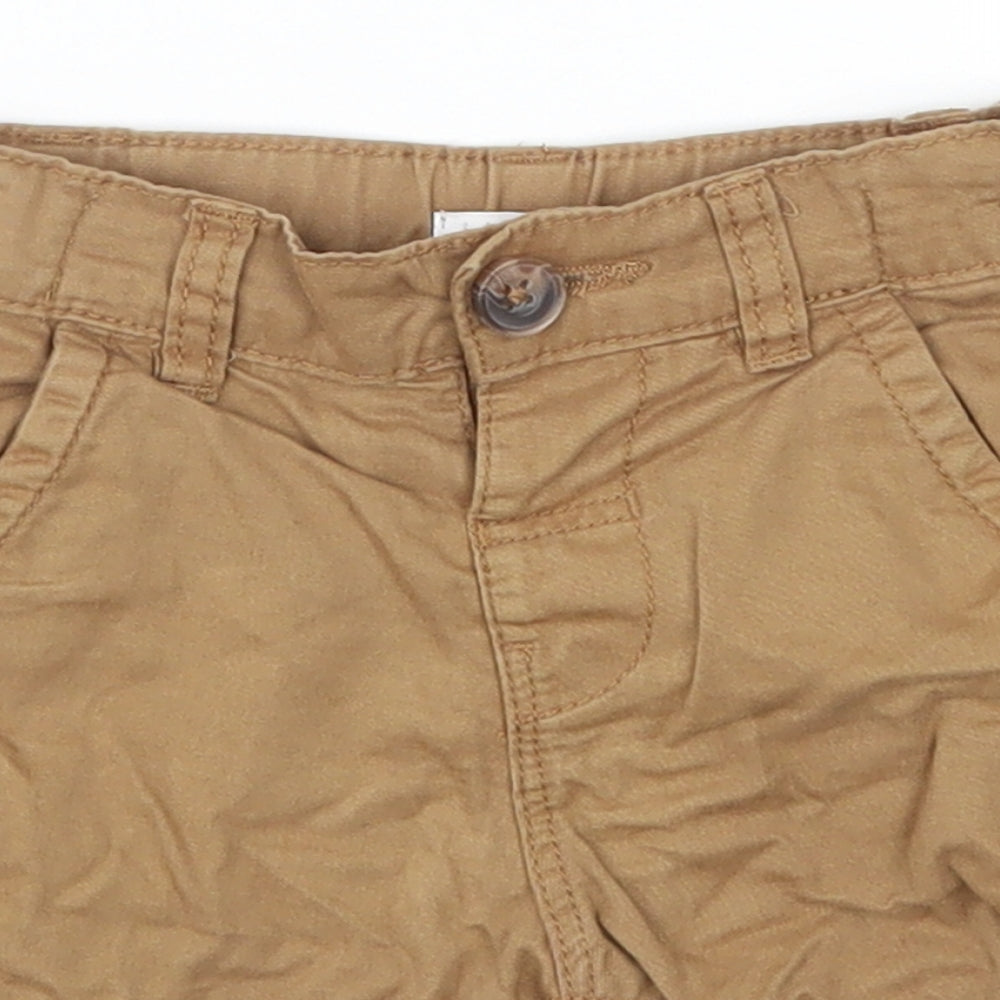 Blue Zoo Boys Brown   Capri Trousers Size 12-18 Months