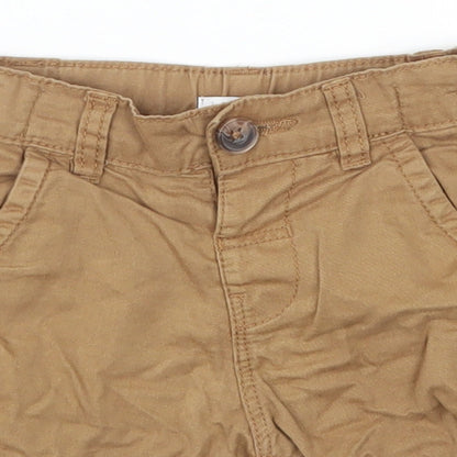 Blue Zoo Boys Brown   Capri Trousers Size 12-18 Months