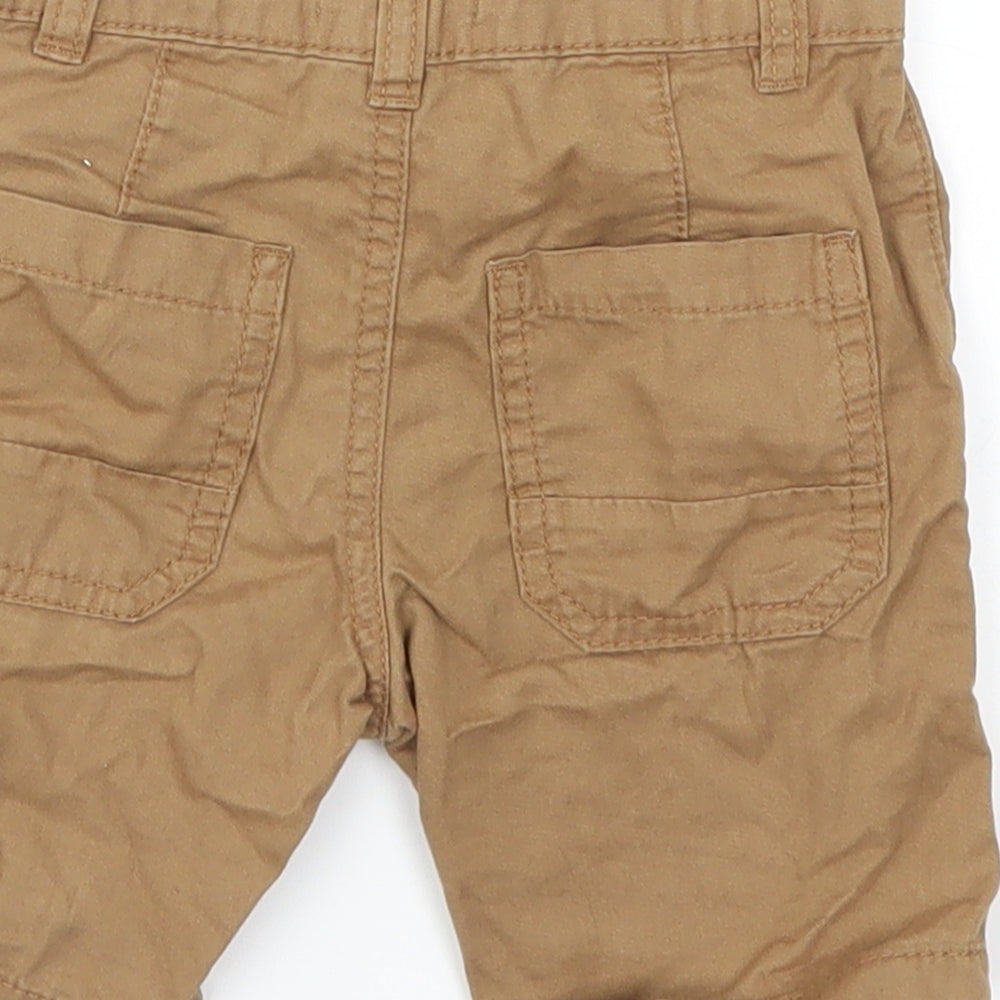 Blue Zoo Boys Brown   Capri Trousers Size 12-18 Months