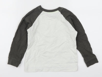 George Boys Grey   Basic  Size 4-5 Years  - I Can Do Anything