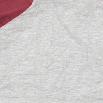 George Boys Red   Basic T-Shirt Size 0-3 Months  - Best Little Brother Giraffes