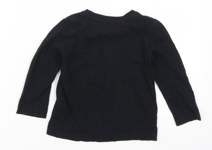 Primark Boys Black   Basic T-Shirt Size 18-24 Months  - Epic Brooklyn New York