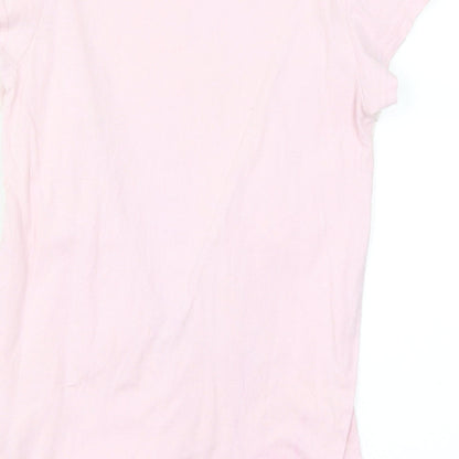 Next Girls Pink   Basic T-Shirt Size 10 Years