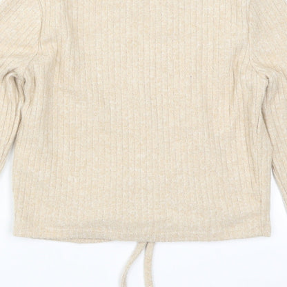 Candy Couture Girls Beige   Pullover Jumper Size 10 Years