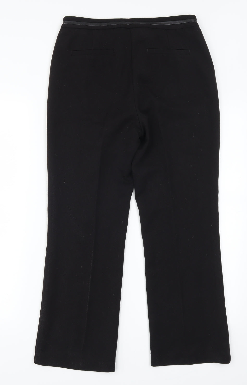 F&F Womens Black   Trousers  Size 6 L25 in