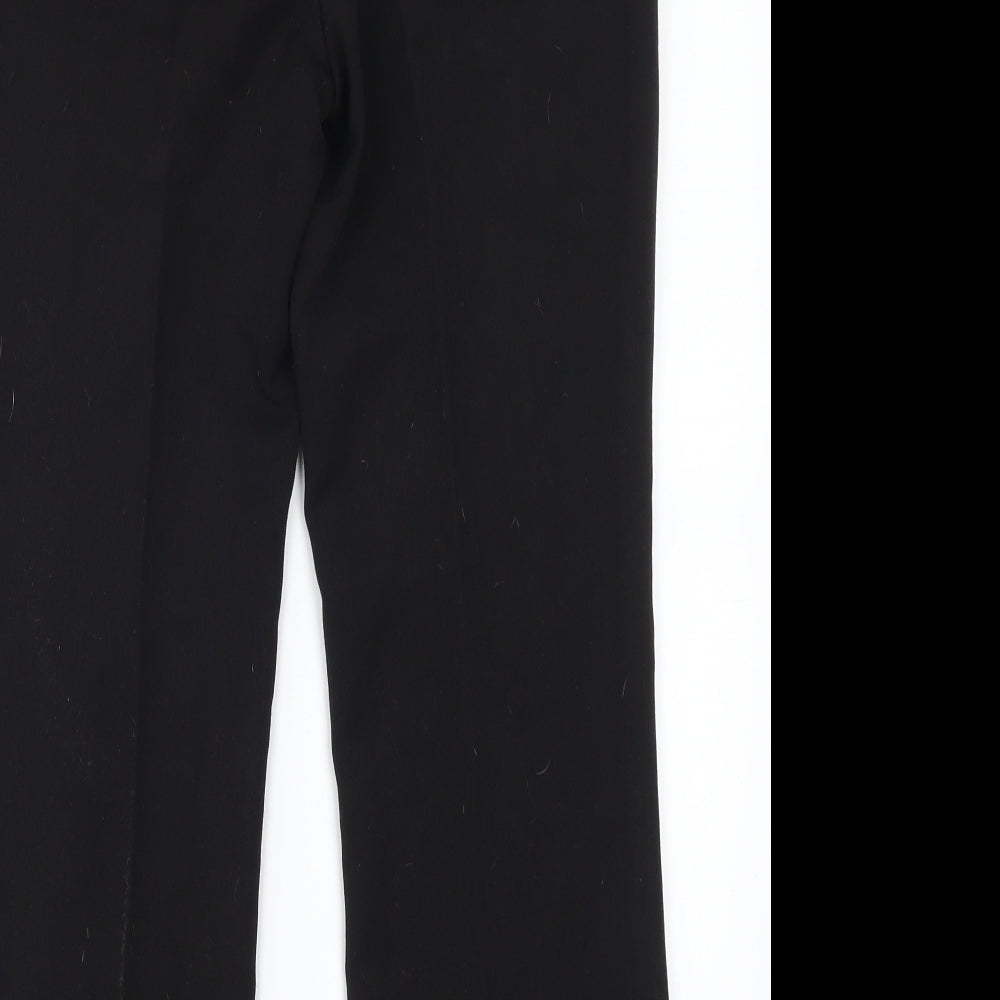 F&F Womens Black   Trousers  Size 6 L25 in