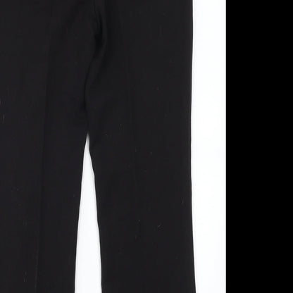 F&F Womens Black   Trousers  Size 6 L25 in