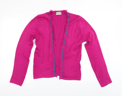 Internacionale Womens Pink   Cardigan Jumper Size L