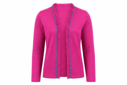 Internacionale Womens Pink   Cardigan Jumper Size L