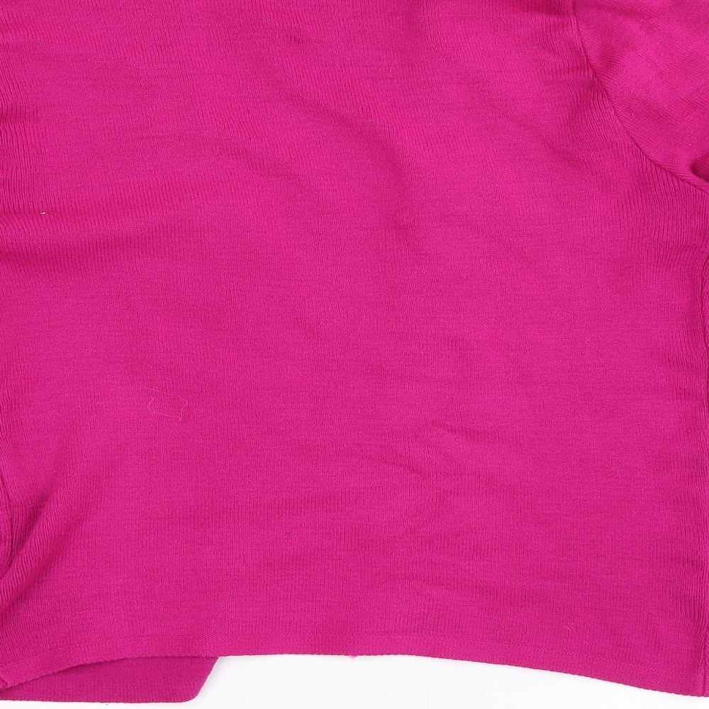 Internacionale Womens Pink   Cardigan Jumper Size L