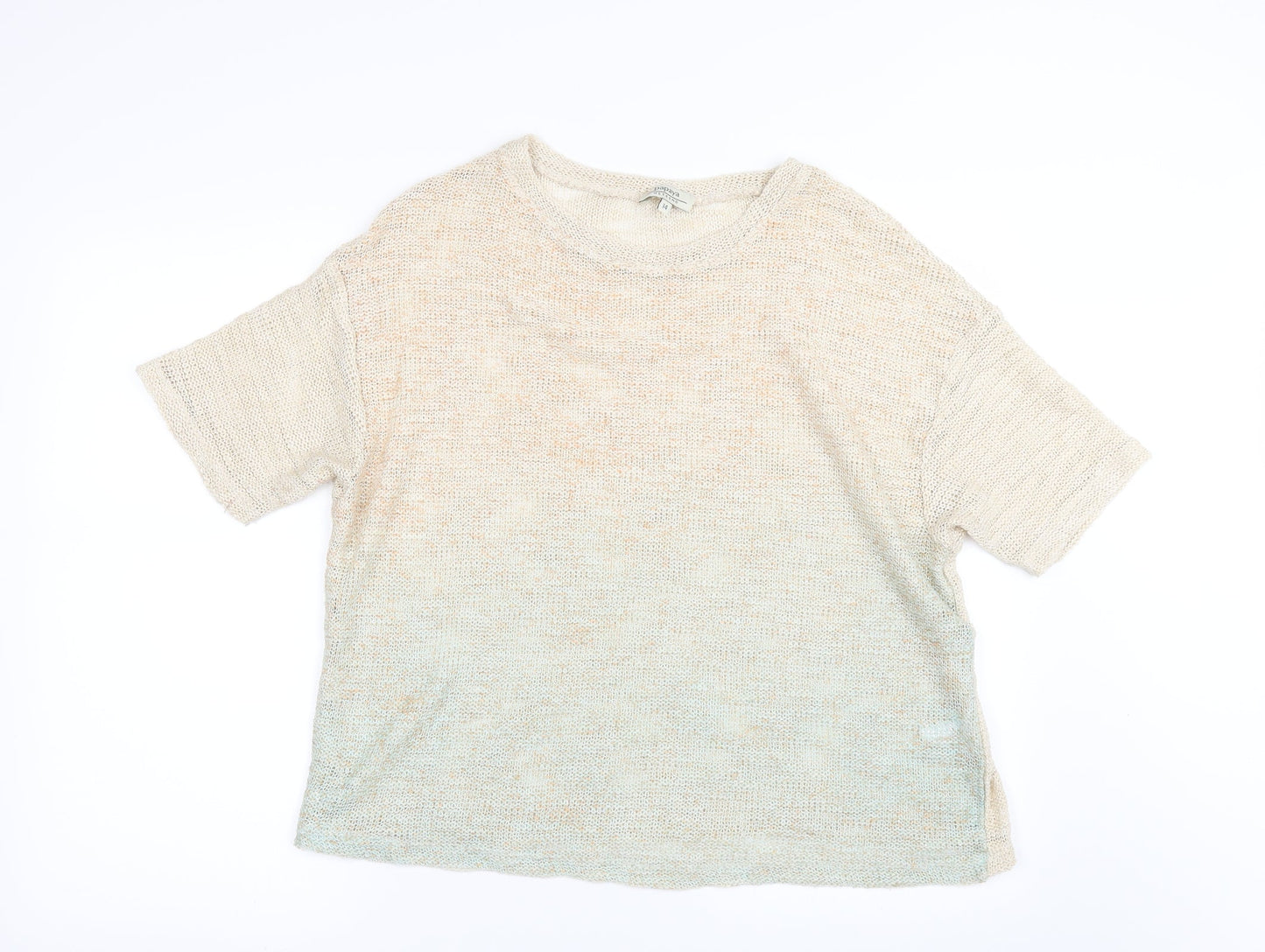 Papaya Womens Beige    Jumper Size 14