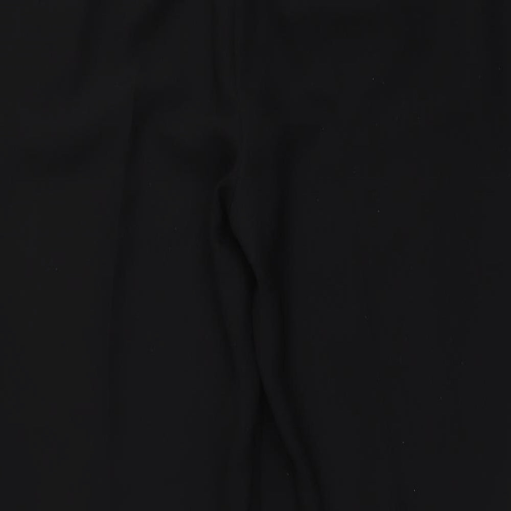 Womens UK Size 18 Marks and Spencer Regular Fit Dress Pants Black Trousers
