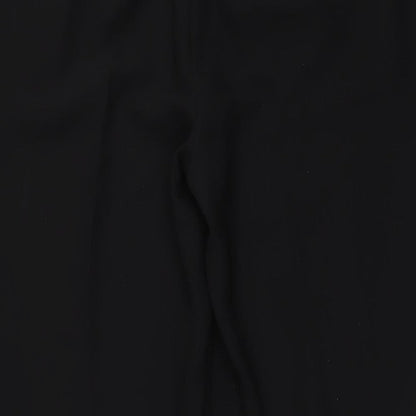 Womens UK Size 18 Marks and Spencer Regular Fit Dress Pants Black Trousers