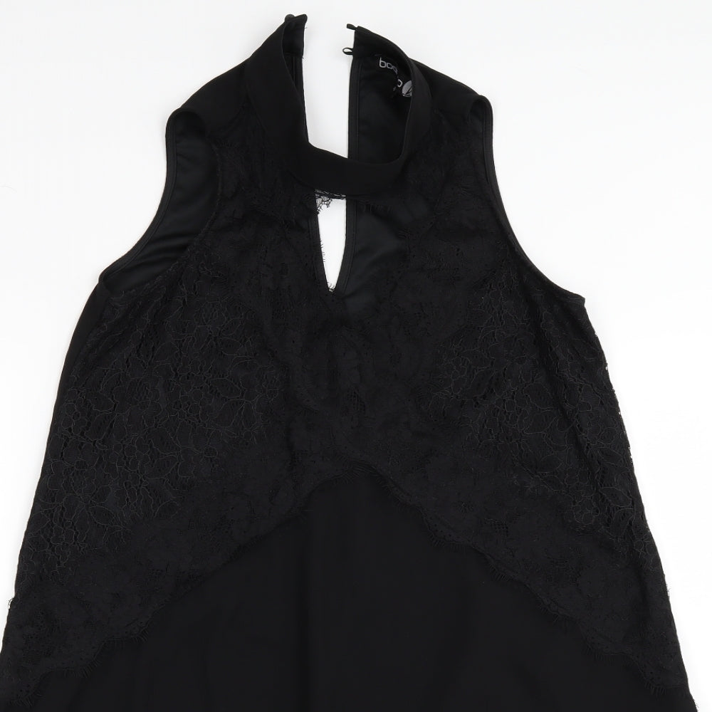 Boohoo Womens Black   A-Line  Size 10