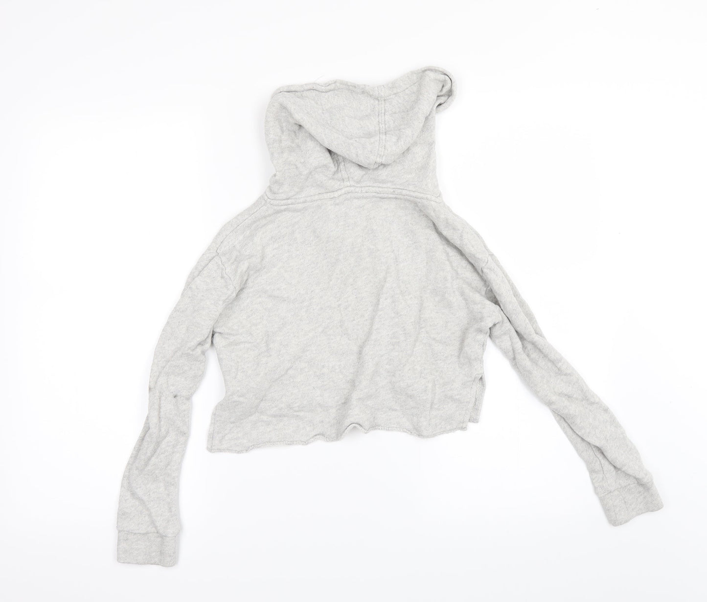Matalan Girls Green   Pullover Hoodie Size 9 Years  - cropped hoodie