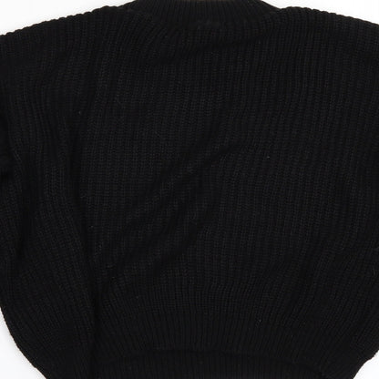 I SAW IT FIRST Womens Black   Pullover Jumper Size L