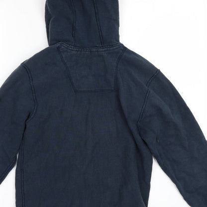 George Boys Blue   Full Zip Hoodie Size 9-10 Years