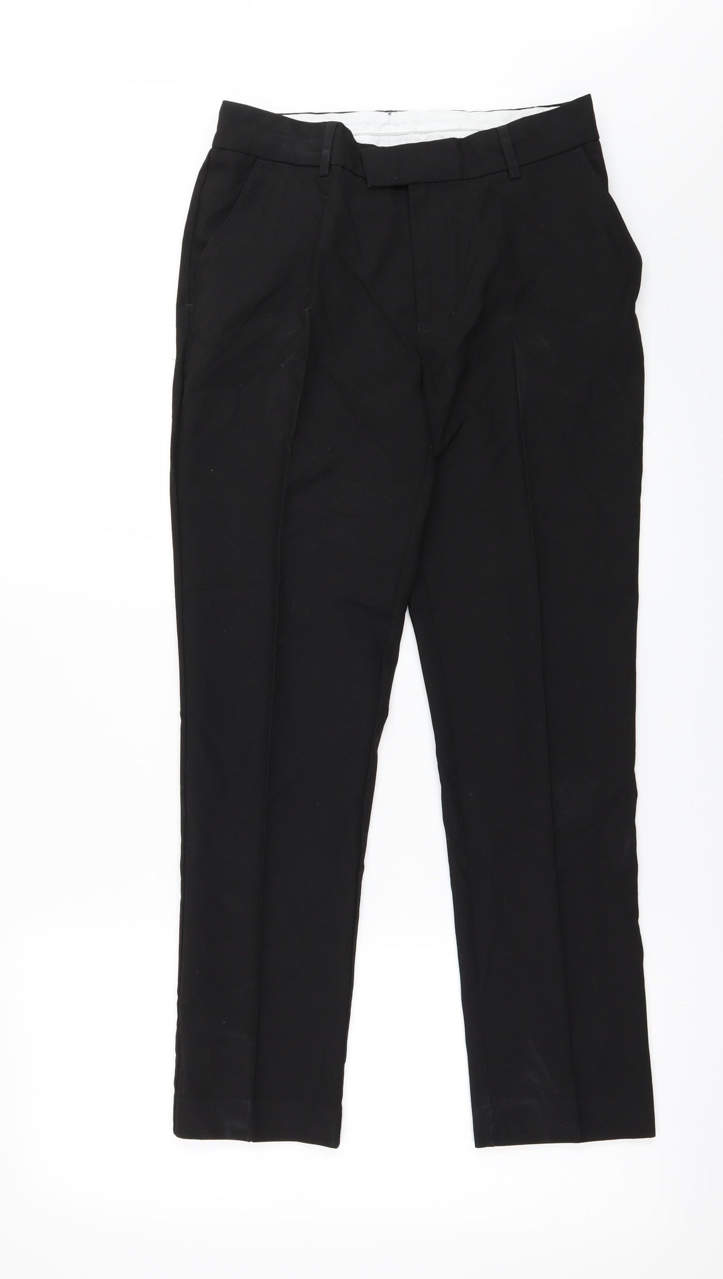 Marks and Spencer Boys Black   Dress Pants Trousers Size 11-12 Years