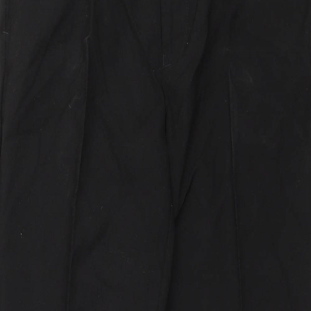 Marks and Spencer Boys Black   Dress Pants Trousers Size 11-12 Years