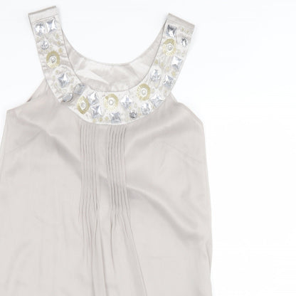 DefinitionN Womens Beige   A-Line  Size 10