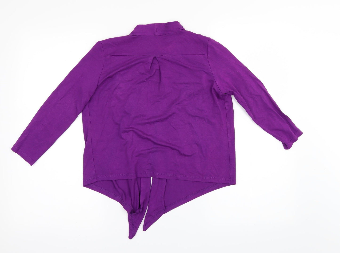 Debenhams Womens Purple   Shrug Jumper Size 10