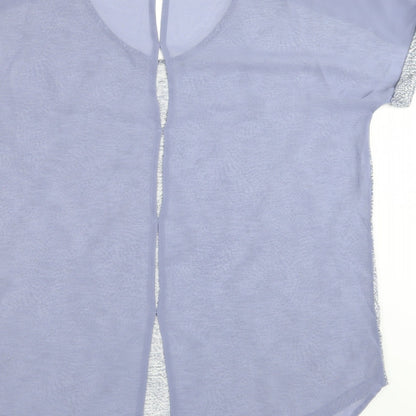 Womens UK Size 12 NEXT Beige Basic T-Shirt