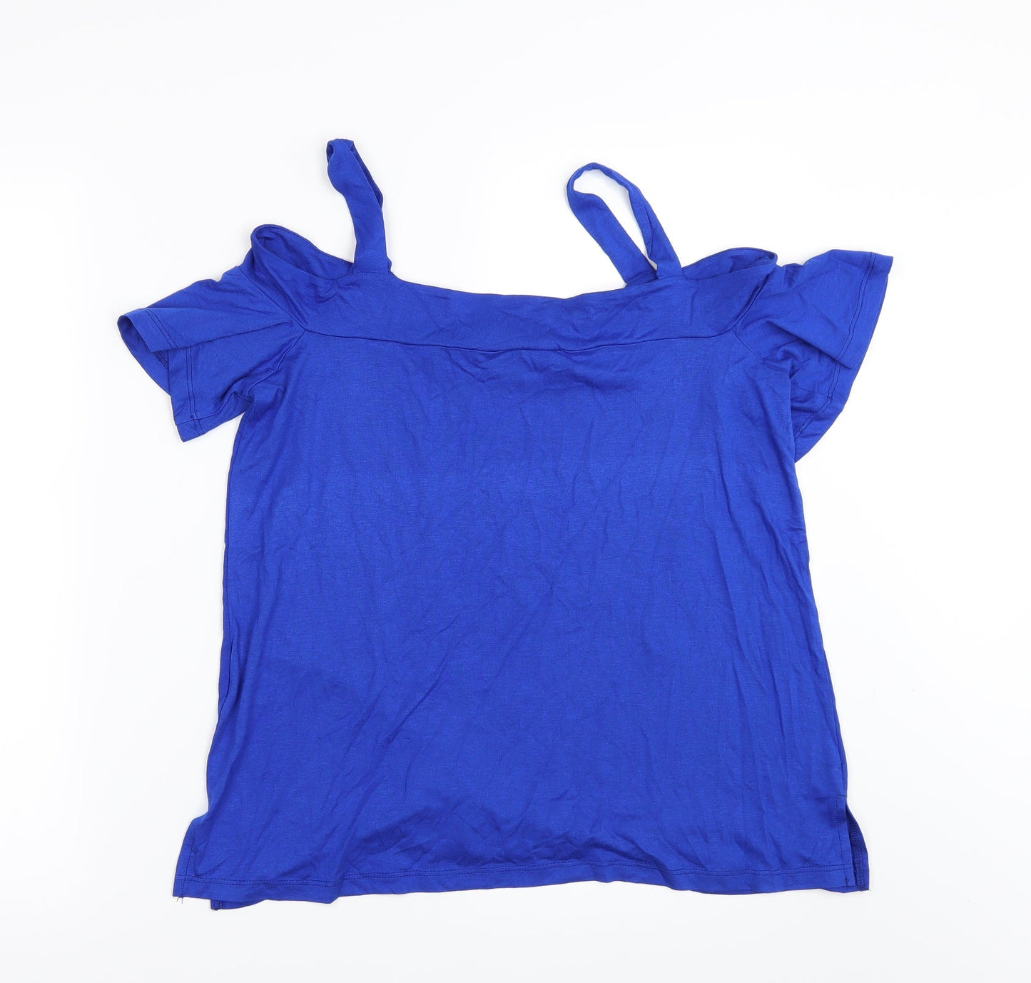 F&F Womens Blue   Basic T-Shirt Size 10