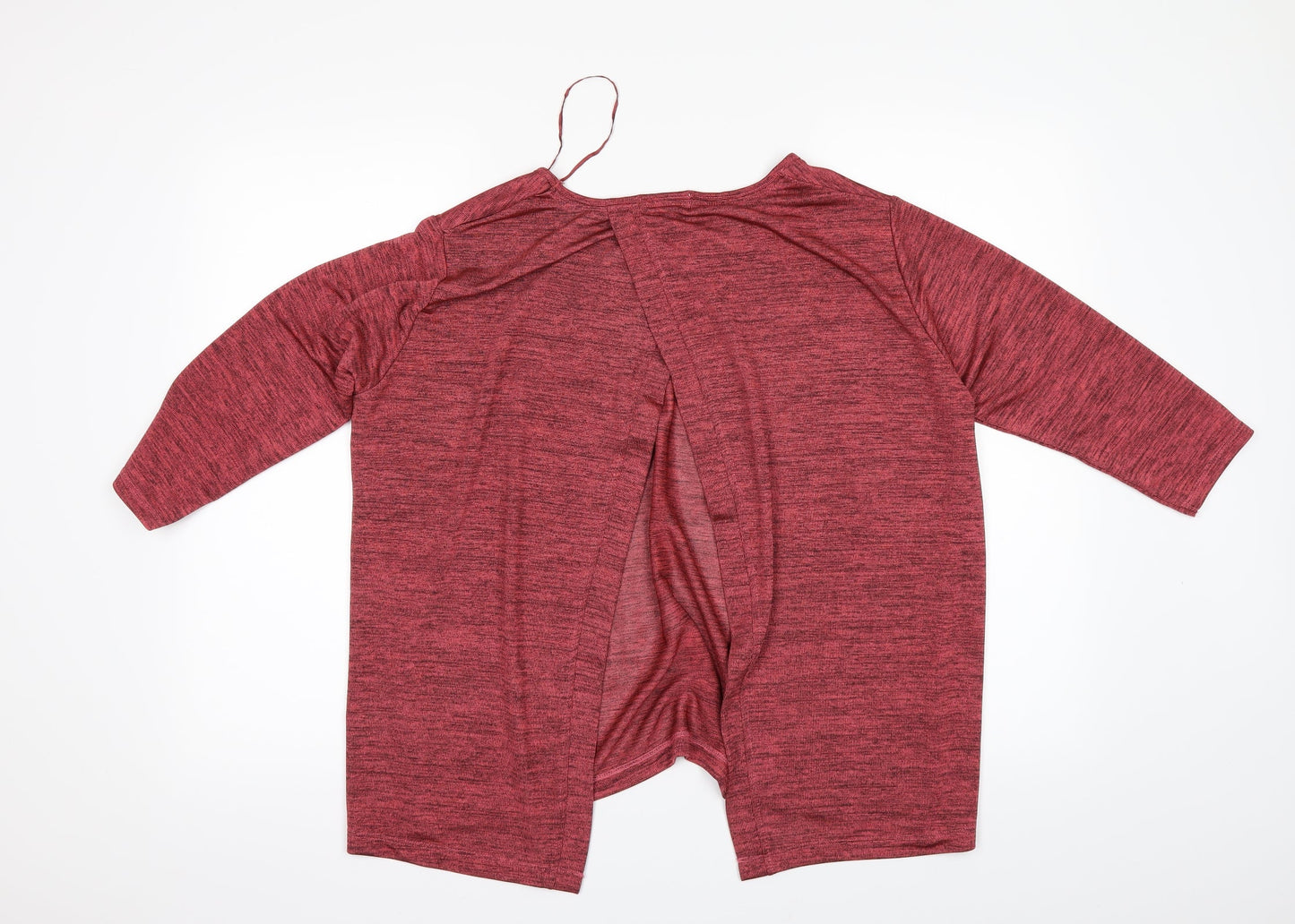 Papaya Womens Orange   Pullover Jumper Size M  - BACK SPLIT