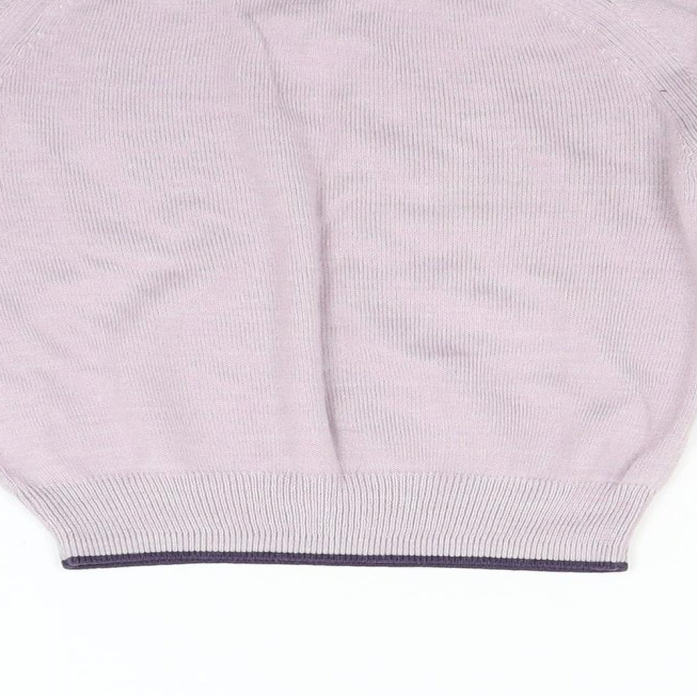 Next Girls Pink  Knit Pullover Jumper Size 2 Years