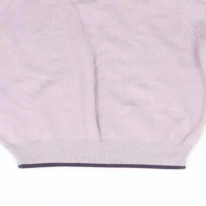 Next Girls Pink  Knit Pullover Jumper Size 2 Years