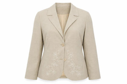 Blanchelle Womens Beige   Jacket  Size 12