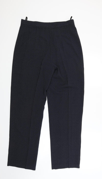 Tagg Womens Grey Striped  Trousers  Size 16 L28 in