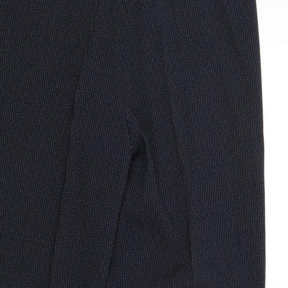 Tagg Womens Grey Striped  Trousers  Size 16 L28 in