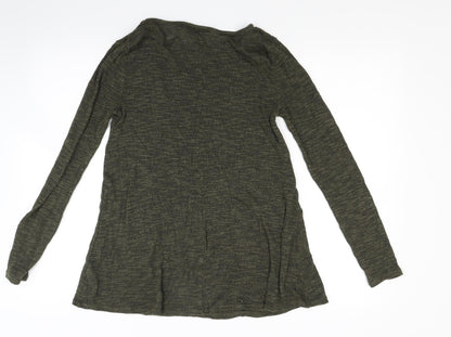New Look Womens Green  Knit Pullover Jumper Size 8