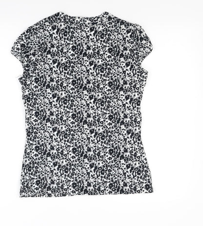 Womens UK Size 12 NEXT Black Basic Tank