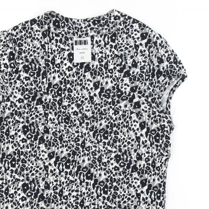 Womens UK Size 12 NEXT Black Basic Tank