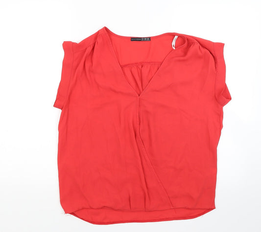 Primark Womens Red   Basic Blouse Size 12