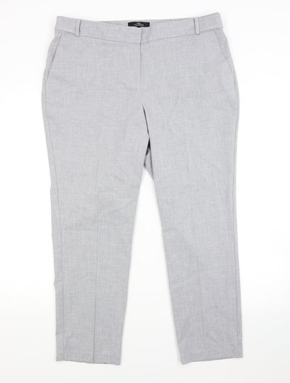Womens UK Size 16 NEXT Regular Fit Sweatpants Grey Trousers