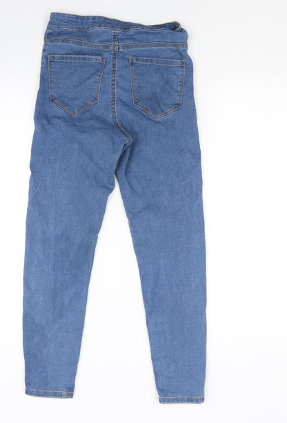 Primark Womens Blue  Denim Skinny Jeans Size 6 L24 in
