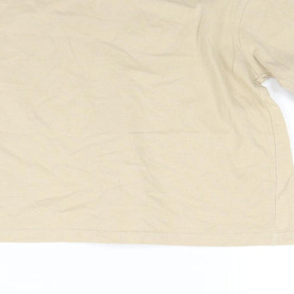 George Boys Beige   Basic T-Shirt Size 5-6 Years