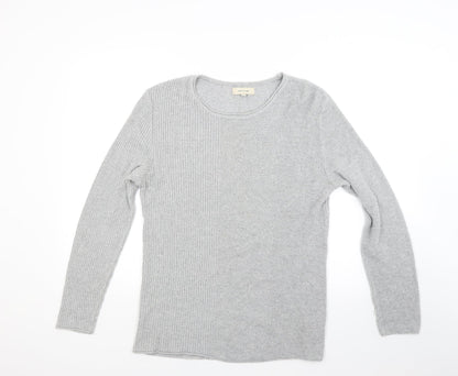 River Island Womens Grey  Knit Pullover Jumper Size M